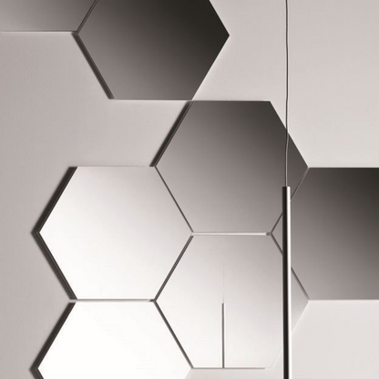 Espejo plegable hexagonal pack x12