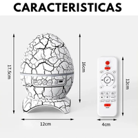 Lampara proyector y parlante GalaxyEgg®