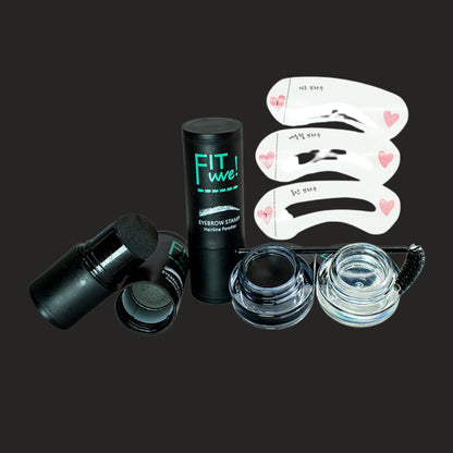 Kit sello para cejas 3 en 1 + regalo 🎁